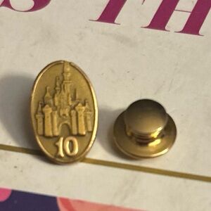 Disney 10 year employment service only pin